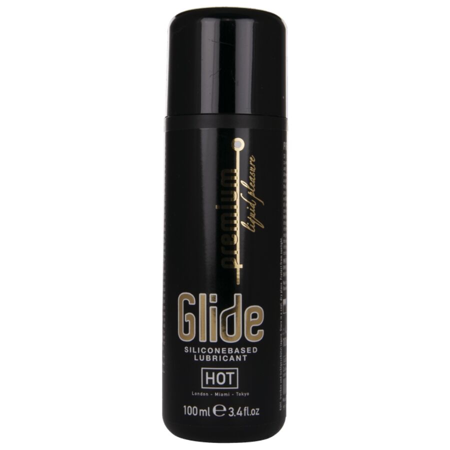 HOT - LUBRIFICANTE A BASE DI SILICONE PREMIUM SILICONE GLIDE 100 ML – Base in silicone