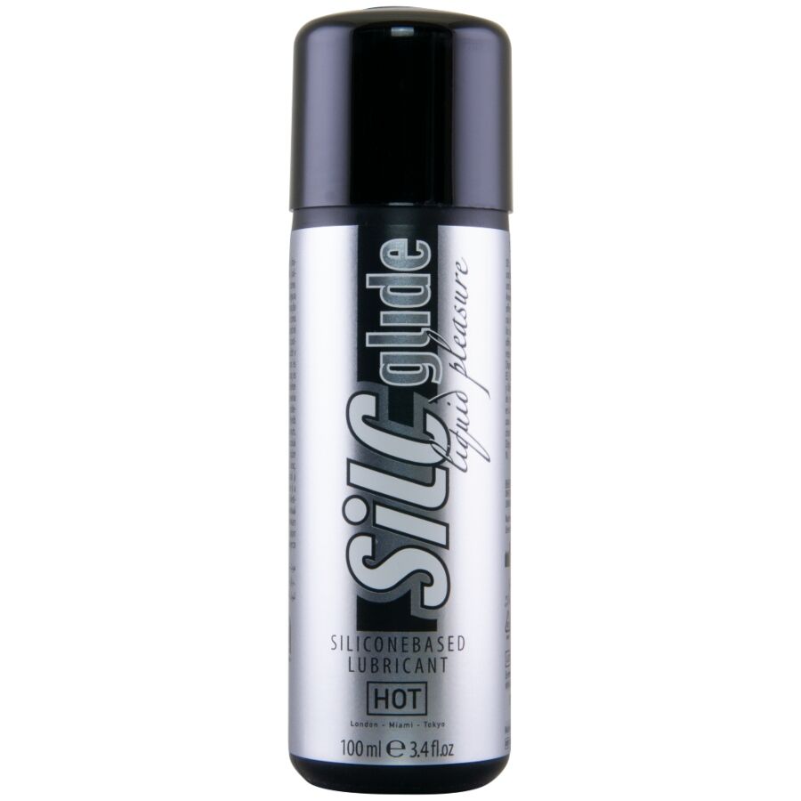 HOT - LUBRIFICANTE A BASE DI SILICONE SILC GLIDE 100 ML – Base in silicone