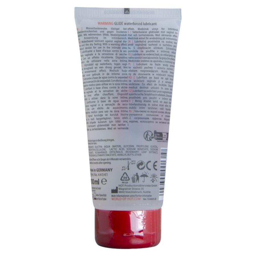 HOT - LUBRIFICANTE LIQUIDO E RISCALDANTE A BASE D'ACQUA 100 ML – Effetto calore – foto 2