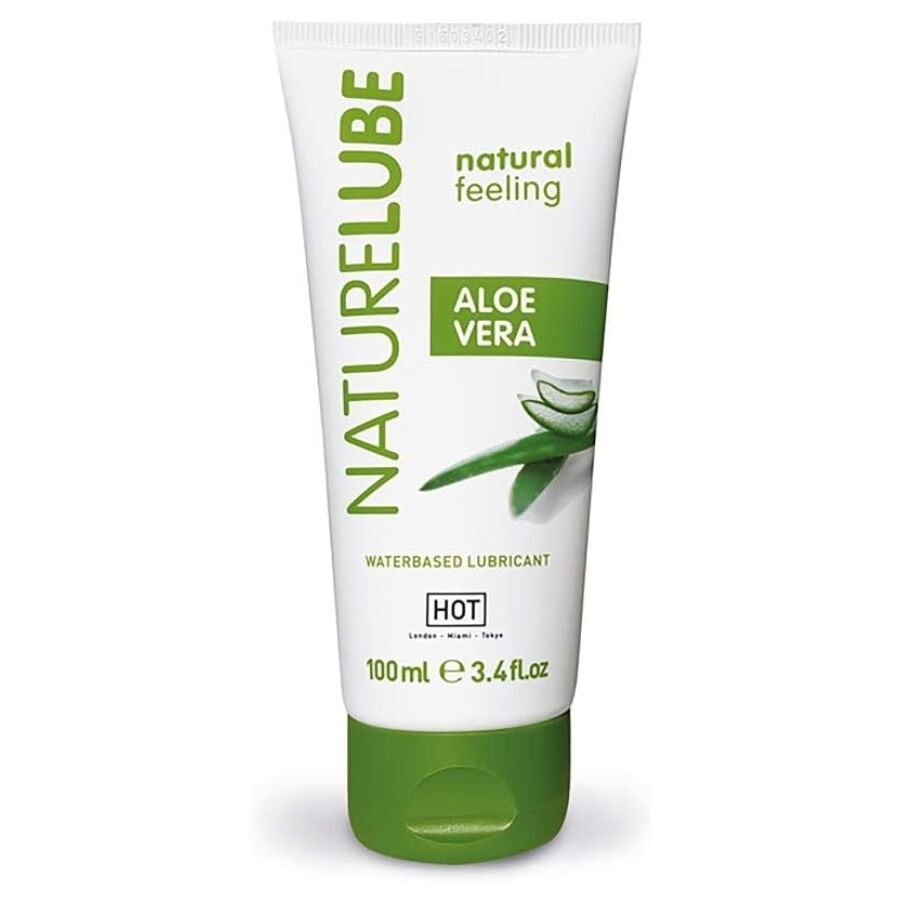 HOT - NATURE LUBE A BASE D'ACQUA DI ALOE VERA 100 ML – A base d'acqua
