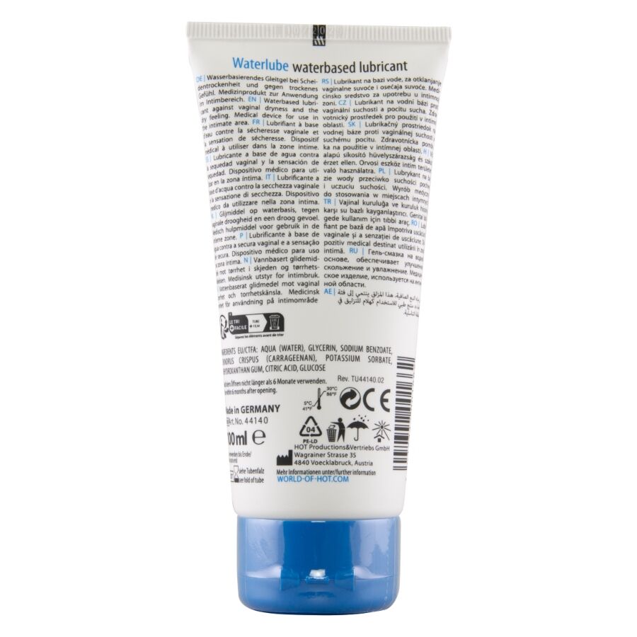 HOT - LUBRIFICANTE AD ACQUA A BASE D'ACQUA DI SORGENTE 100 ML – A base d'acqua – foto 2