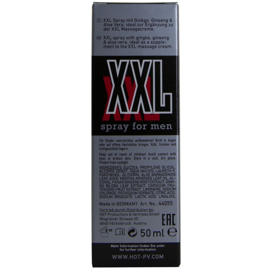 HOT - SPRAY XXL PER UOMO 50 ML – Ingrandimento del pene – foto 5
