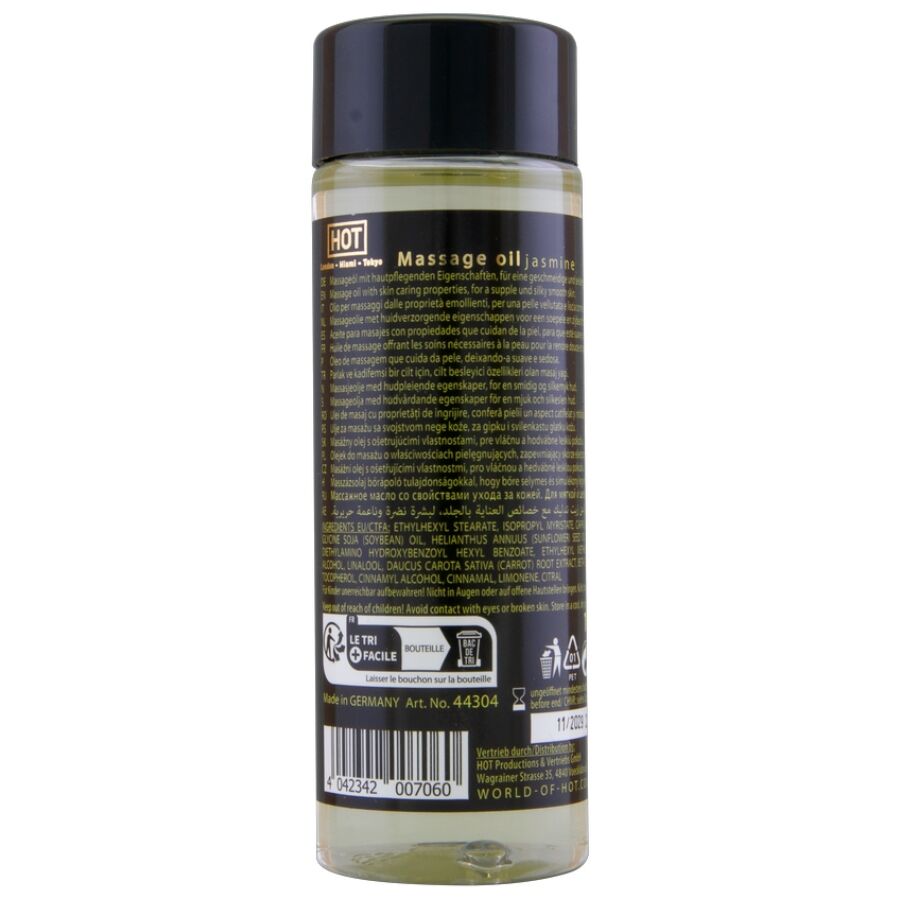 HOT - OLIO DA MASSAGGIO AL GELSOMINO 100 ML – Oli Aromatizzati – foto 2