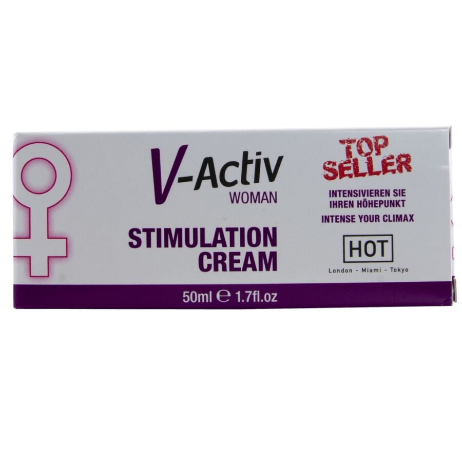 HOT - V-ACTIV CREMA STIMOLANTE DONNA 50 ML – Intensificatore dell'orgasmo – foto 4