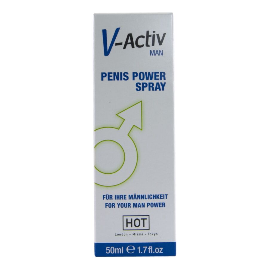 HOT - V-ACTIV PENIS POWER SPRAY PER UOMO 50 ML – Aumento dell'erezione – foto 4