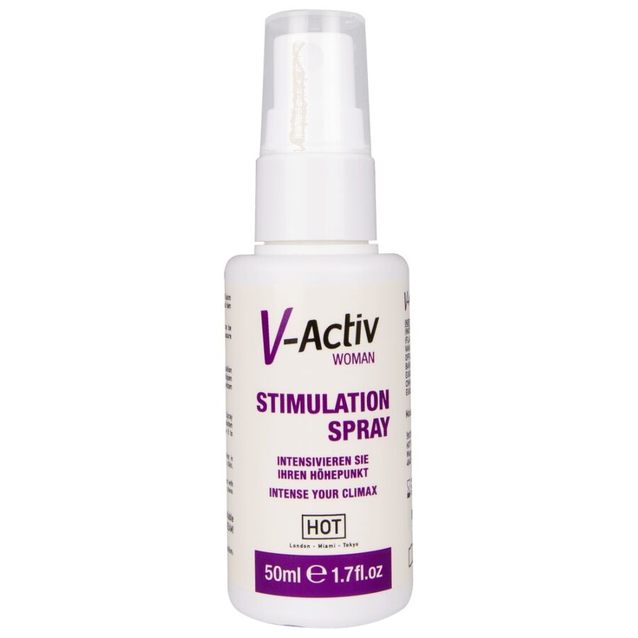 HOT - V-ACTIV SPRAY STIMOLANTE DONNA 50 ML – Intensificatore dell'orgasmo – foto 2