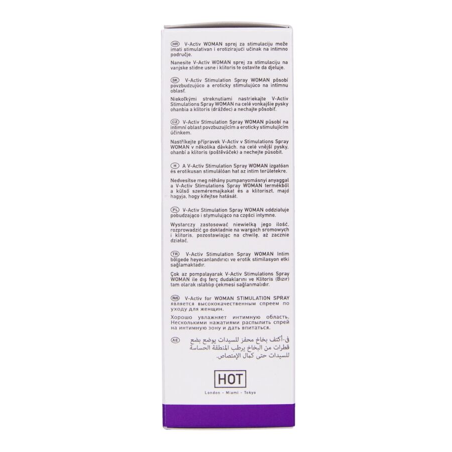 HOT - V-ACTIV SPRAY STIMOLANTE DONNA 50 ML – Intensificatore dell'orgasmo – foto 8