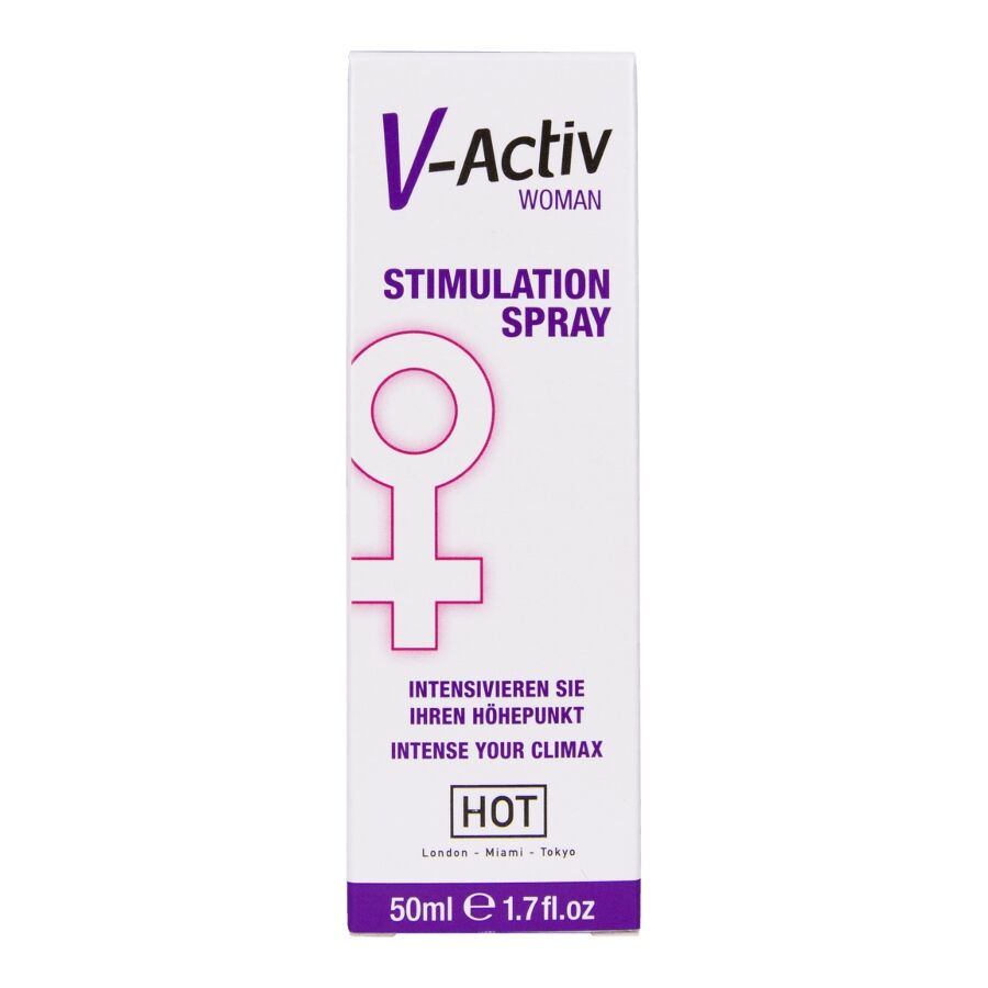 HOT - V-ACTIV SPRAY STIMOLANTE DONNA 50 ML – Intensificatore dell'orgasmo – foto 5