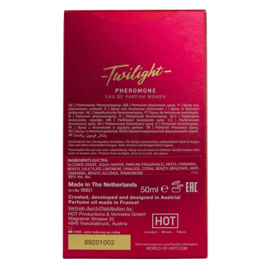 HOT - TWILIGHT PHEROMONE PARFUM DONNA 50 ML – Profumi con feromoni femminili – foto 4