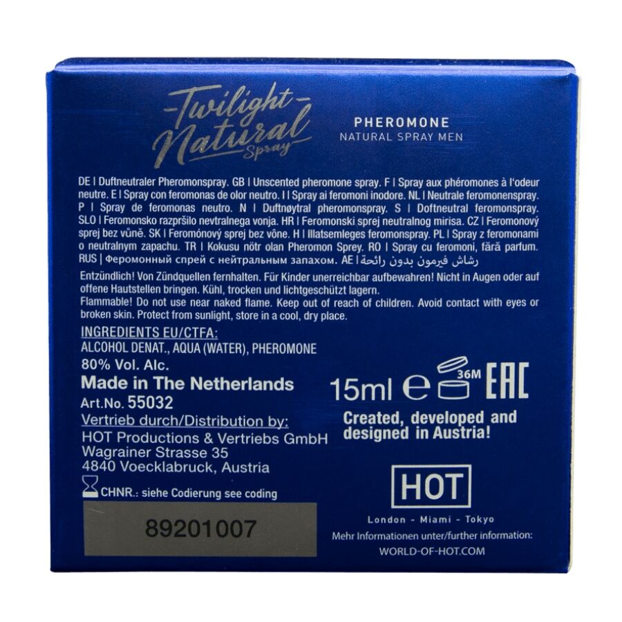 HOT - TWILIGHT PHEROMONE NATURAL MEN 15 ML – Profumi con feromoni maschili – foto 4