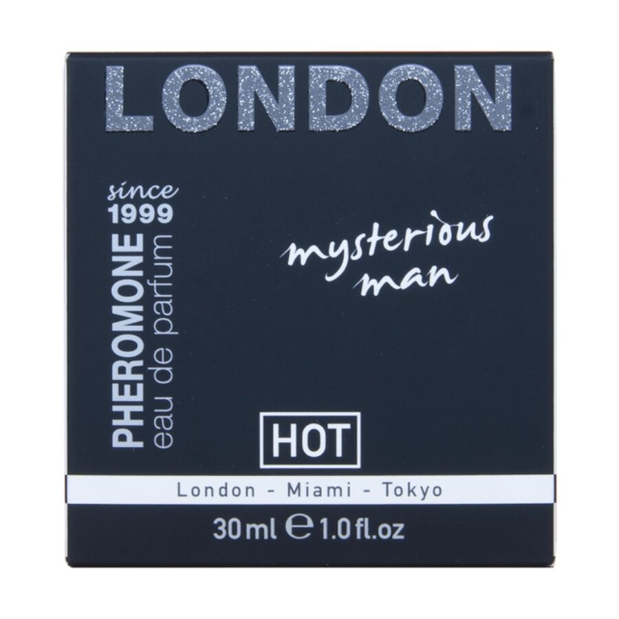 HOT - PROFUMO AI FEROMONI LONDRA UOMO MISTERIOSO 30 ML – Profumi con feromoni maschili – foto 3