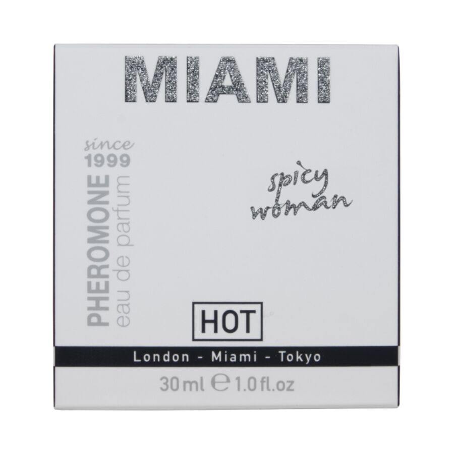 HOT - PROFUMO AI FEROMONI MIAMI SPICY WOMAN 30 ML – Profumi con feromoni femminili – foto 3