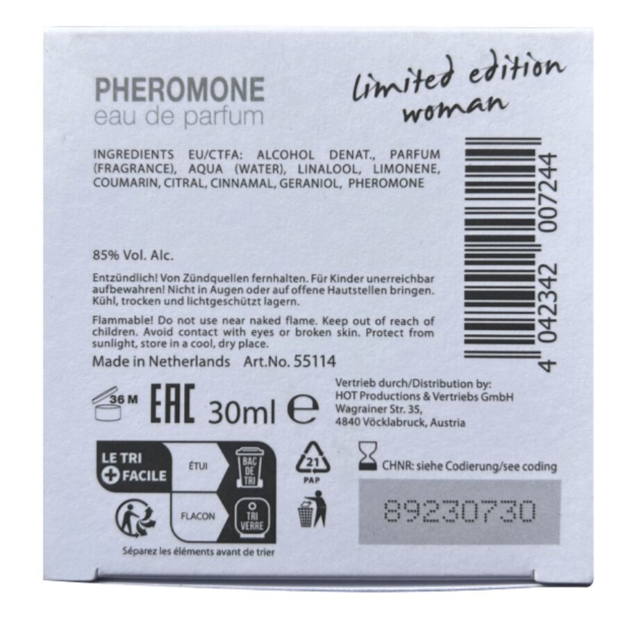 HOT - PROFUMO AI FEROMONI DUBAI EDIZIONE LIMITATA DONNA 30 ML – Profumi con feromoni femminili – foto 6