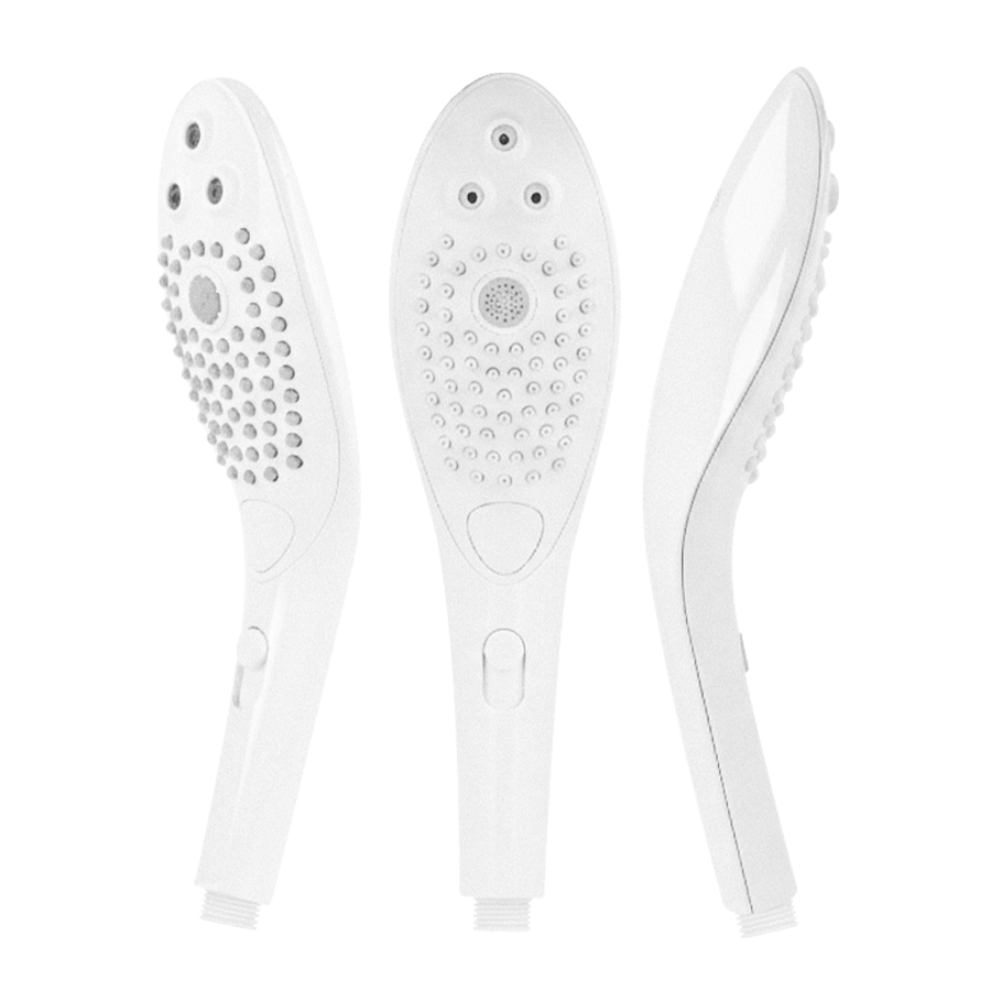 WOMANIZER - SOFFIONE DOCCIA STIMOLANTE CLITORIDEO WAVE BIANCO – Per il clitoride – foto 2