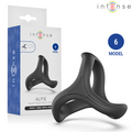 INTENSE - ALFIE ANELLO PER PENE TRIPLO REGOLABILE MODELLO 6 – Cockring senza vibrazione