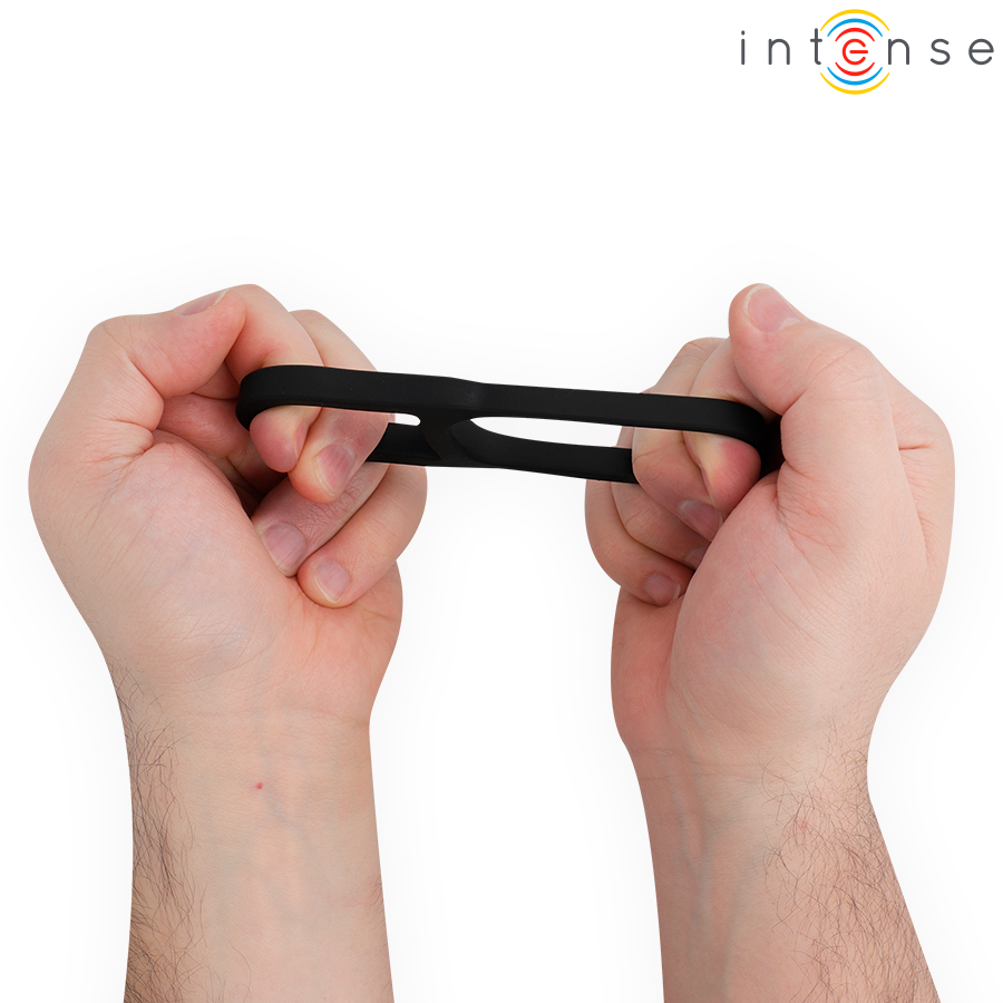 INTENSE - CONLETH ANELLO PER PENE DOPPIO REGOLABILE MODELLO 3 – Cockring senza vibrazione – foto 4