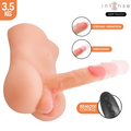 INTENSE DEEP TOUCH - DAMIEN TORSO CON DILDO REALISTICO CON TELECOMANDO A SPINTA E VIBRAZIONE 3,5 KG – Vibratori realistici