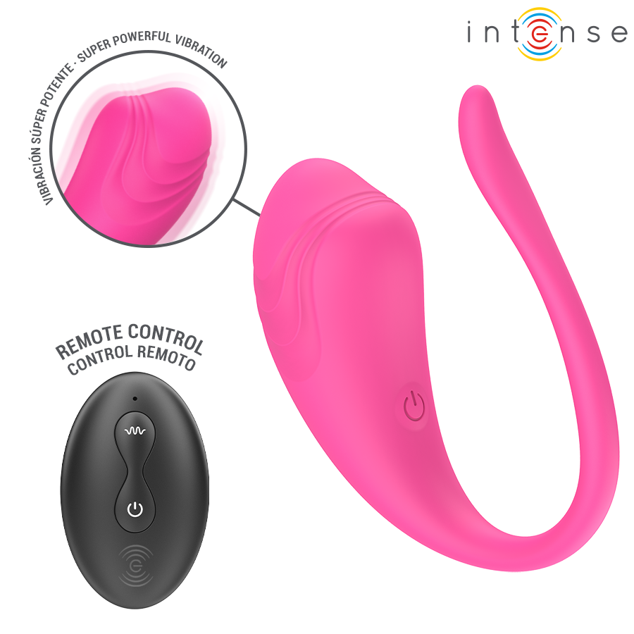 INTENSE - OLIVIA PINK UOVO VIBRANTE CON TELECOMANDO – Uova vibranti – foto 3