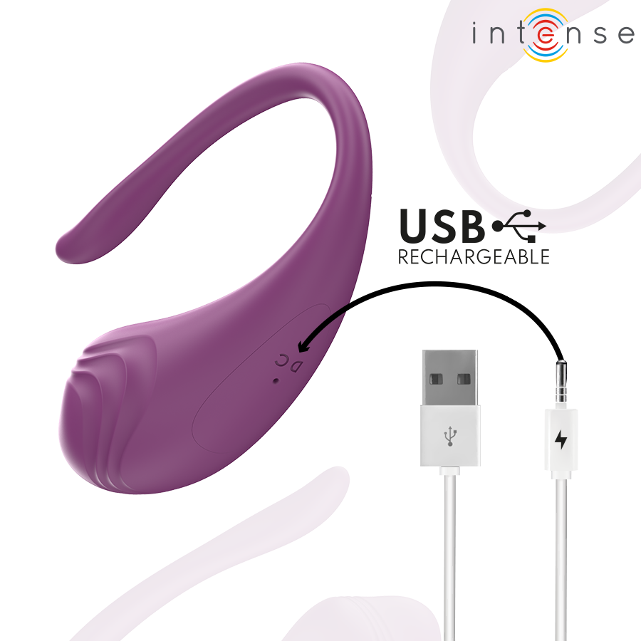 INTENSE - OLIVIA PURPLE UOVO VIBRANTE CON TELECOMANDO – Uova vibranti – foto 8