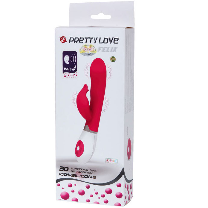 PRETTY LOVE - FLIRTAZIONE FELIX CON VIBRAZIONE VOCE – Vibratori di coniglio – foto 2