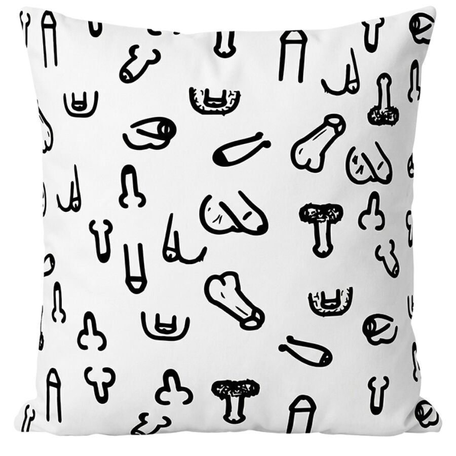 DIABLO PICANTE - CUSCINO PER PENE 30 X 30 BIANCO – Accessori