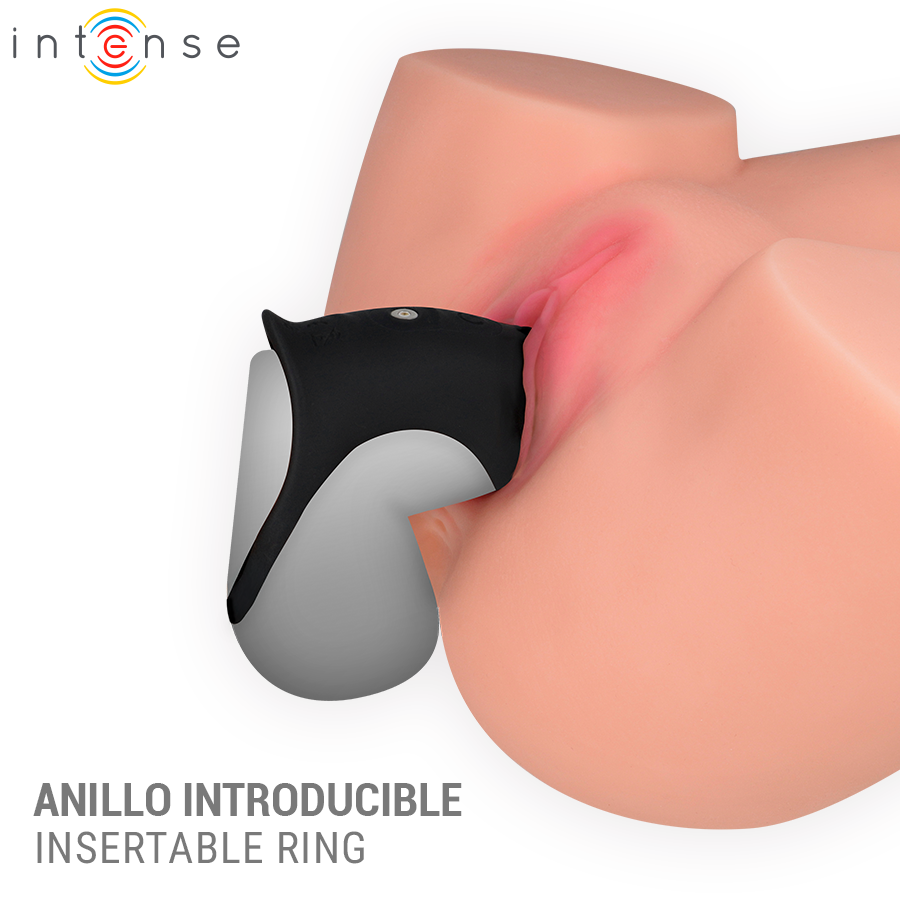 INTENSE - JEROME ANELLO PER PENE VIBRANTE REGOLABILE MODELLO 12 – Cockring con vibrazione – foto 2