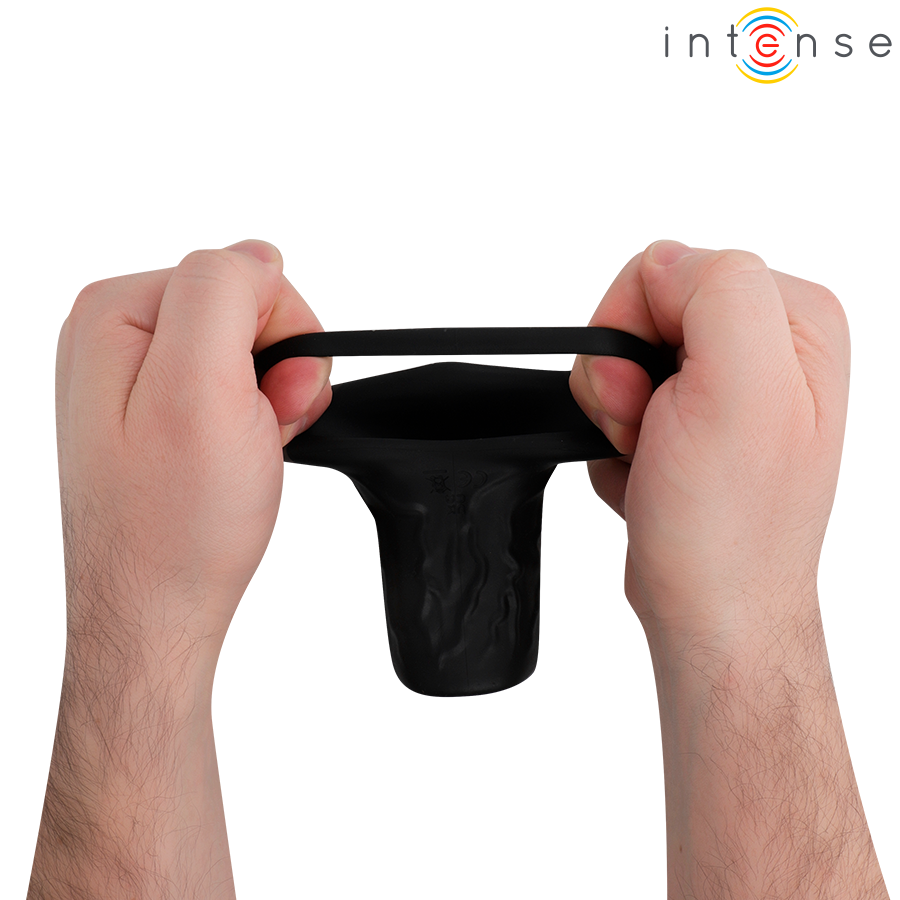 INTENSE - SEAN ANELLO PER PENE VIBRANTE REGOLABILE MODELLO 13 – Cockring con vibrazione – foto 4