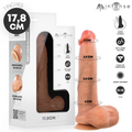MR INTENSE - DILDO IN SILICONE DI BRUCE S CON TESTICOLI 17,8 CM -Ø- 4 CM – Peni realistici