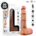 MR INTENSE - BRUCE M DILDO IN SILICONE CON TESTICOLI 20 CM -Ø- 4,5 CM – Peni realistici