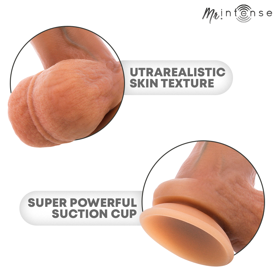 MR INTENSE - GARY L PENE IN SILICONE ULTRA-REALISTICO CON TESTICOLI 23 CM - Ø- 4,7 CM – Peni realistici – foto 6