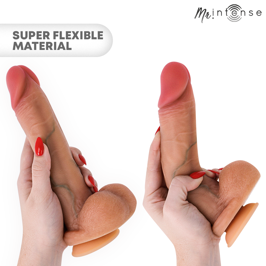 MR INTENSE - GARY L PENE IN SILICONE ULTRA-REALISTICO CON TESTICOLI 23 CM - Ø- 4,7 CM – Peni realistici – foto 2