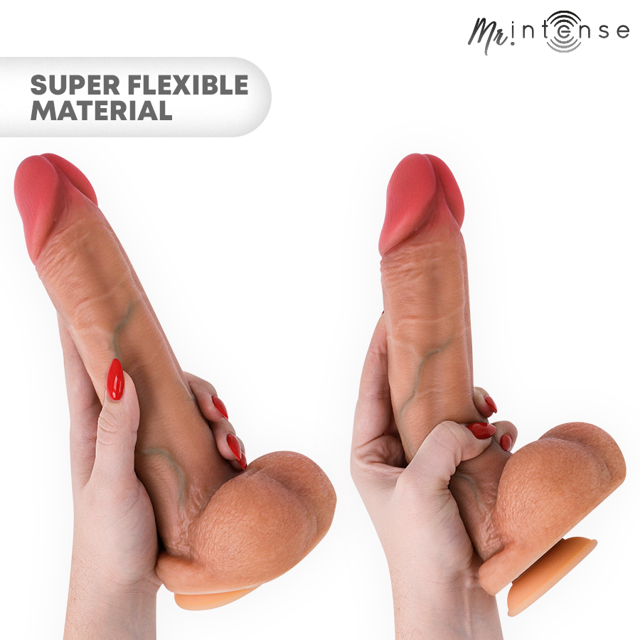 MR INTENSE - GARY XL PENE IN SILICONE ULTRA-REALISTICO CON TESTICOLI 25,5 CM -Ø- 5,1 CM – Peni realistici – foto 2