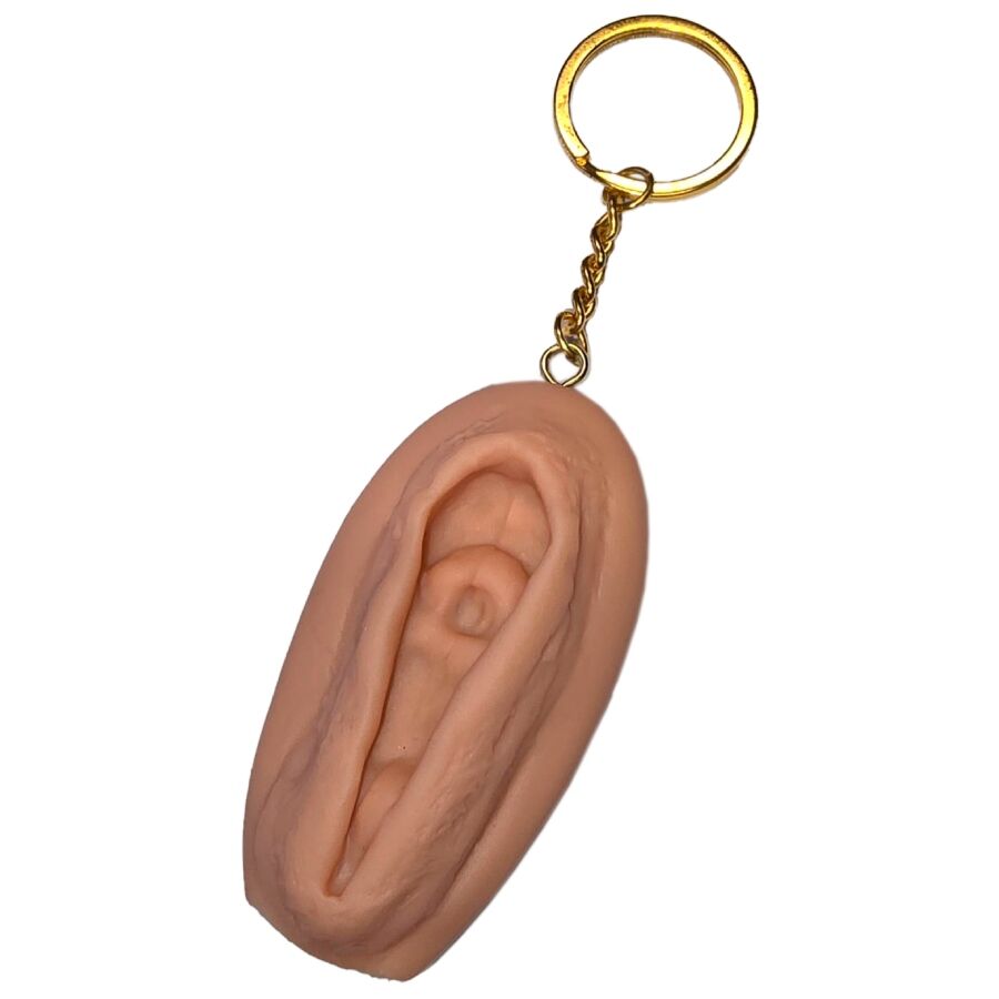 DIABLO PICANTE - PORTACHIAVI VAGINA TONO CHIARO – Articoli divertenti