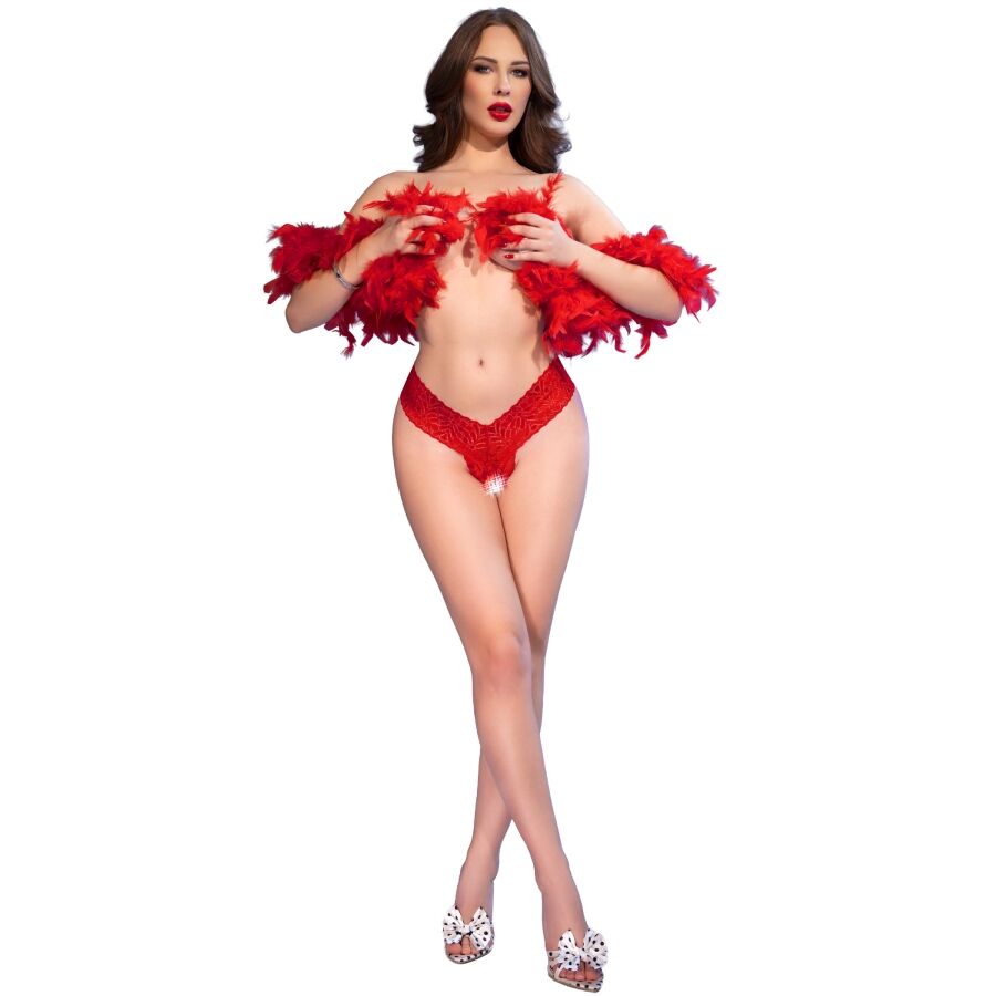 CHILIROSE - CR 4885 INFRADITO APERTO ROSSO M – Infradito