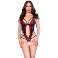 CHILIROSE - CR 4889 ROSSO FLOREALE CORPO S/M – Body