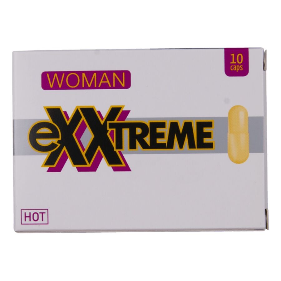 HOT - EXXTREME CAPSULE LIBIDO DONNA 10 UNITÀ – Pillole per le donne