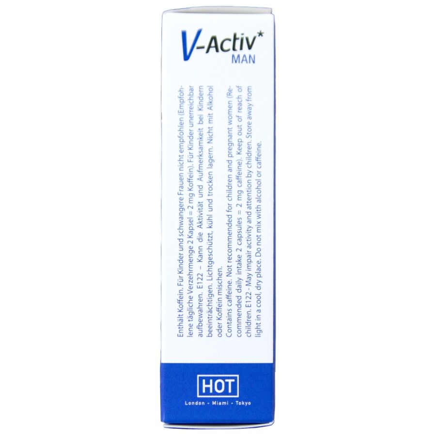 HOT - V-ACTIV CAPS UOMO 20 UNITÀ – Pillole per uomini – foto 3