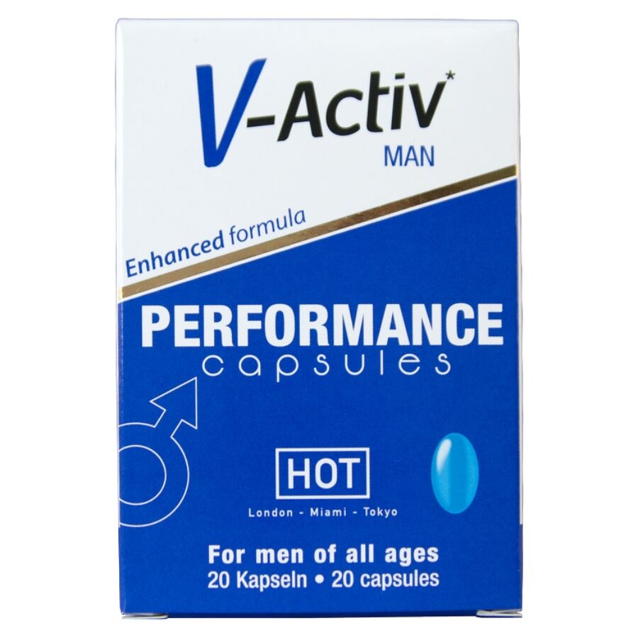 HOT - V-ACTIV CAPS UOMO 20 UNITÀ – Pillole per uomini