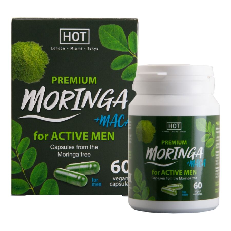 HOT - MORINGA MEN CAPS UOMO 60 UNITÀ – Pillole per uomini
