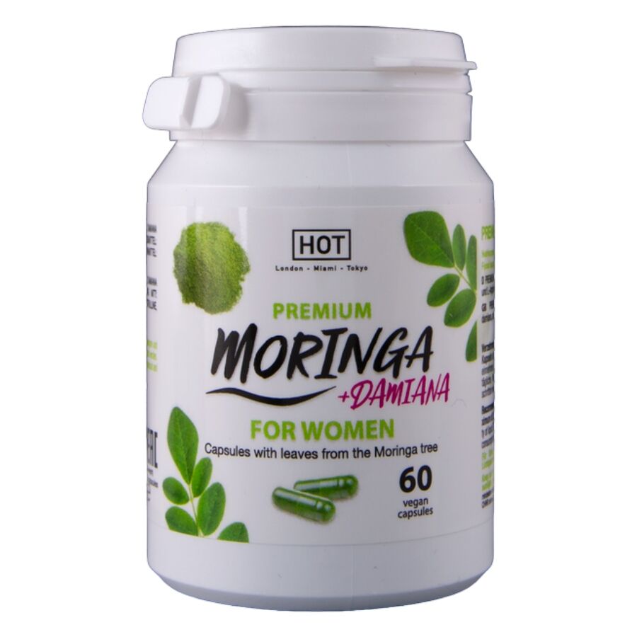 HOT - MORINGA DONNE CAPPELLINI DONNA 60 UNITÀ – Pillole per le donne