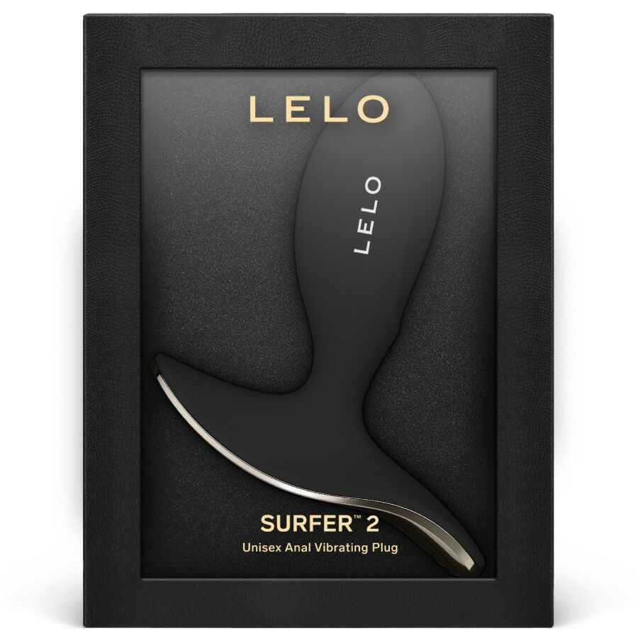 LELO - SURFER 2 UNISEX PLUG ANALE VIBRANTE NERO – Vibratori anali – foto 3