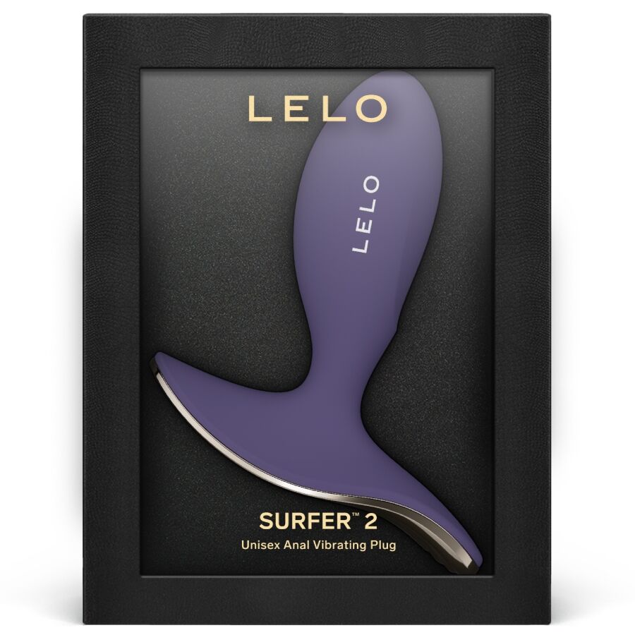 LELO - SURFER 2 UNISEX ANAL VIBRATING PLUG CYBER PURPLE – Vibratori anali – foto 3