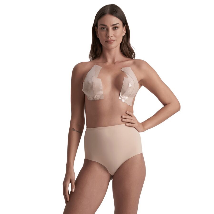 BYE-BRA - BODY TAPE DOUBLE SIDED CINTA DE DOBLE CARA BEIGE TALLA ÚNICA 5 x 500 CM – Accessori Reggiseni