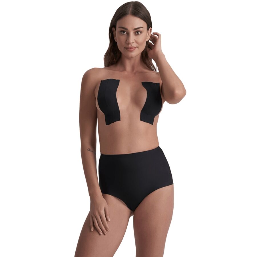 BYE-BRA - BODY TAPE DOUBLE SIDED CINTA DE DOBLE CARA NEGRO TALLA ÚNICA 5 x 500 CM – Accessori Reggiseni