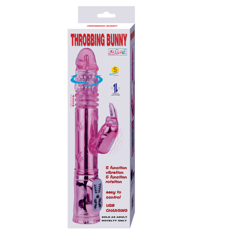 BAILE - ROTATORE RAMPANTE ROSA CONIGLIETTO PULSANTE – Rotatori vibranti – foto 2