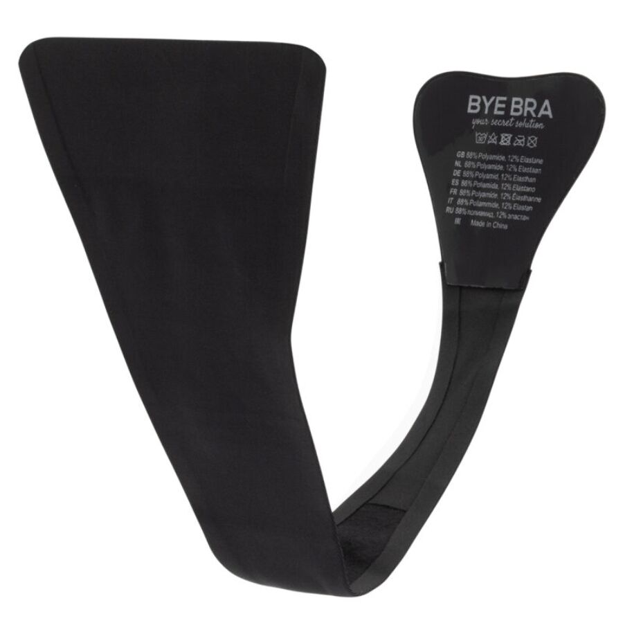 BYE-BRA - TANGA ADHESIVO NEGRO TALLA ÚNICA – Infradito