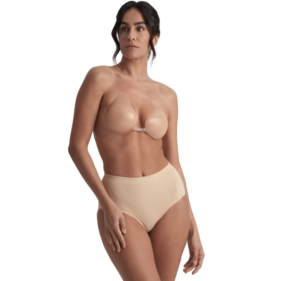 BYE-BRA - COPAS DE SILICONA BEIGE COPA C – Accessori Reggiseni