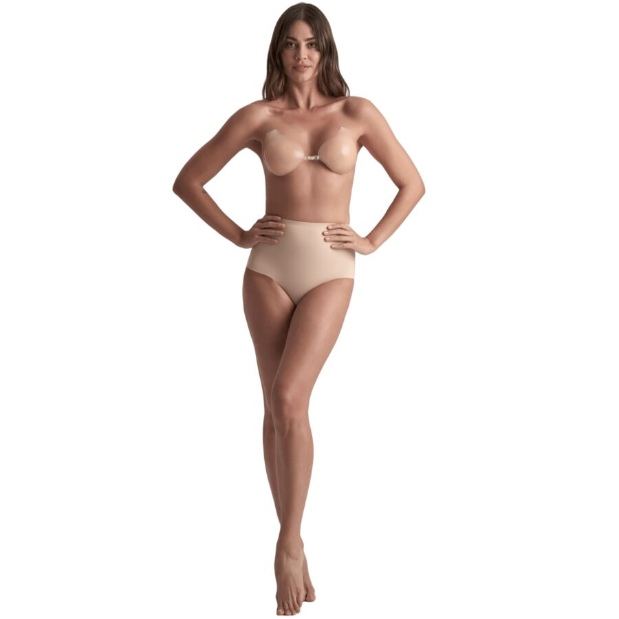 BYE-BRA - COPAS DE SILICONA BEIGE COPA C – Accessori Reggiseni – foto 4