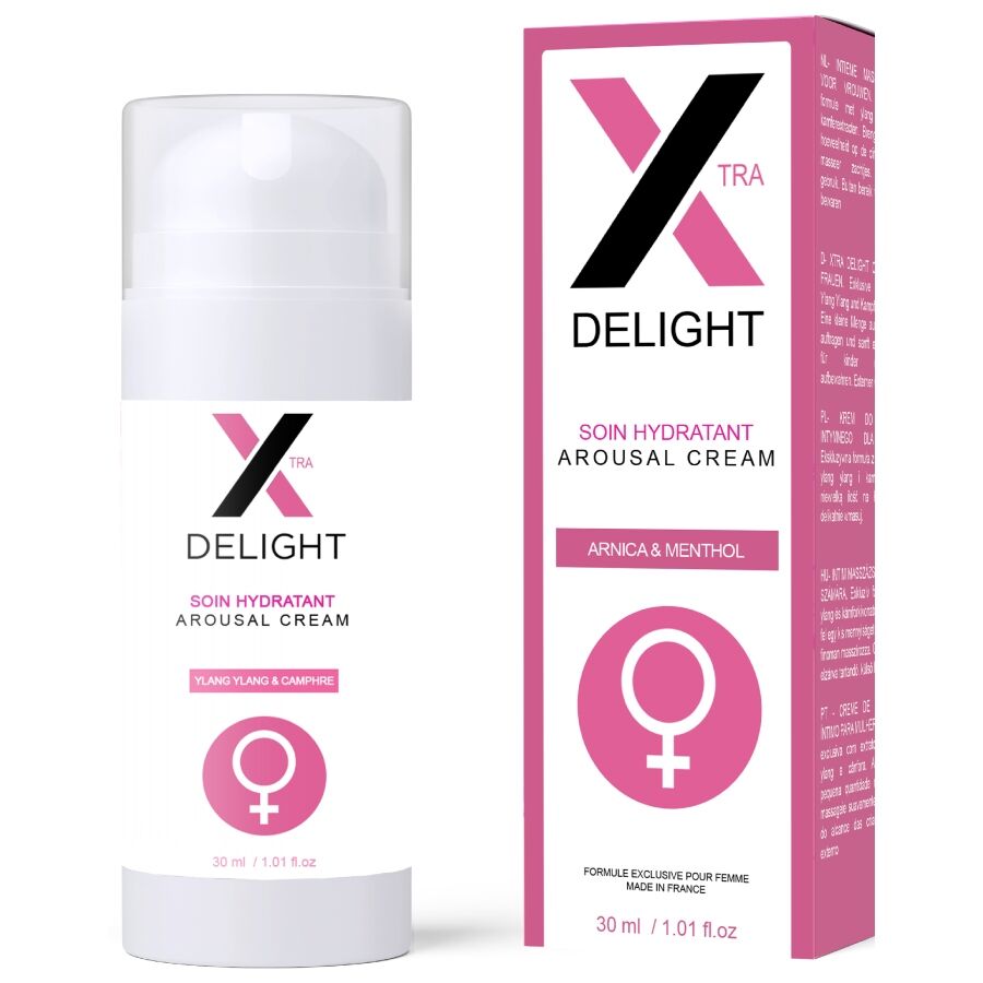 RUF - X DELIGHT CREMA STIMOLANTE PER IL CLITORIDE 30 ML – Intensificatore dell'orgasmo