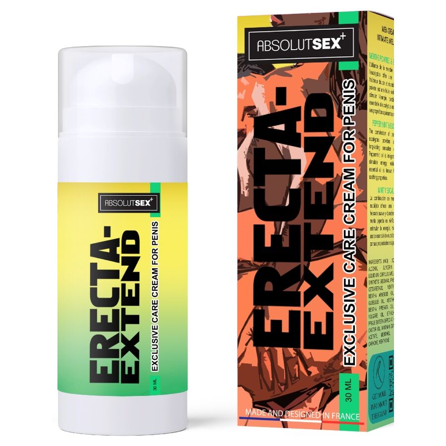 RUF - ERECTA EXTEND CREMA RITARDANTE E RINFRESCANTE 30 ML – Ritardanti
